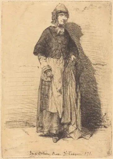 La Mère Gérard, by James McNeill Whistler