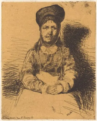 La Rétameuse, by James McNeill Whistler