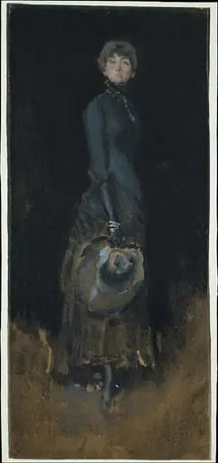 Lady in Gray, by James McNeill Whistler
