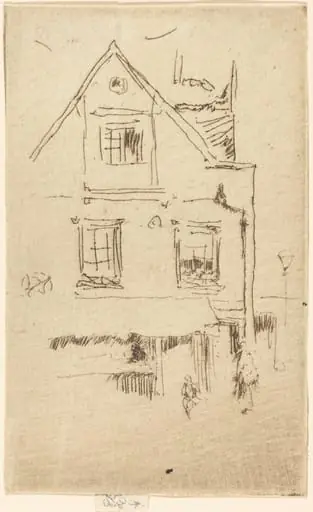 Little Maunder's, by James McNeill Whistler