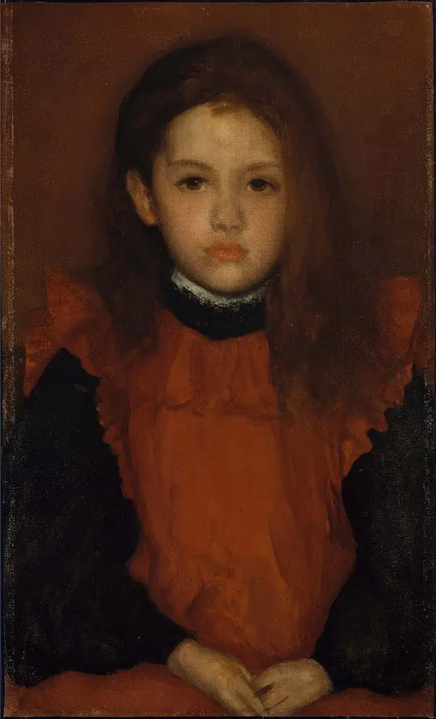Little Rose of Lyme Regis, by James McNeill Whistler