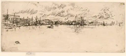 Long Venice, by James McNeill Whistler