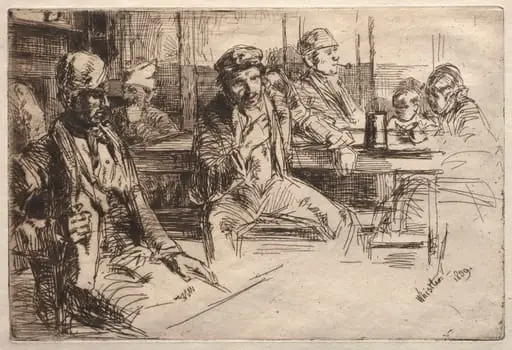 Longshoremen, by James McNeill Whistler