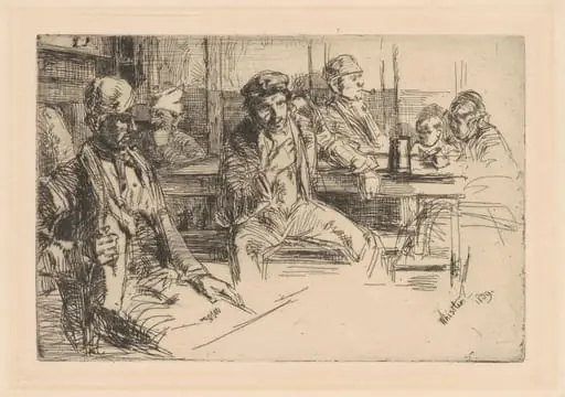 Longshoremen, by James McNeill Whistler
