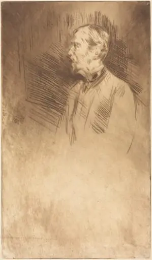 Lord Wolseley, by James McNeill Whistler