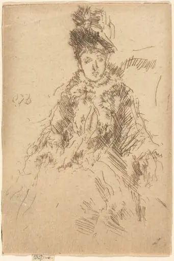 Miss Lenoir, by James McNeill Whistler