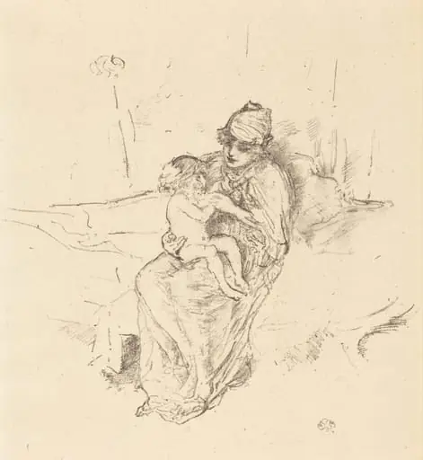 Mother and Child, No. 1, by James McNeill Whistler
