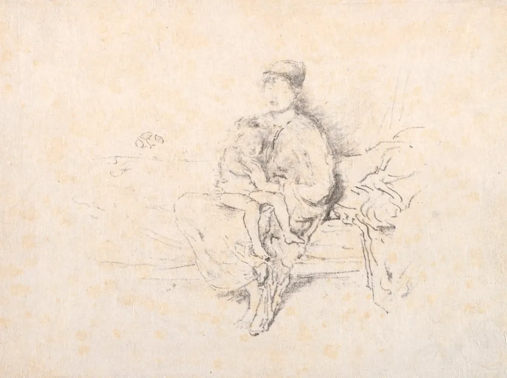 Mother and Child, No. 2, by James McNeill Whistler, 1896