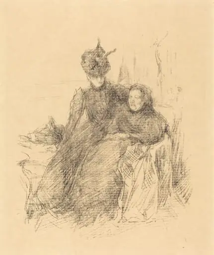 Mother and Daughter, by James McNeill Whistler