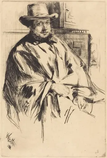 Mr. Davis (Mr. Mann), by James McNeill Whistler