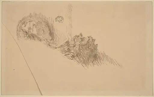 Mrs or Miss McNay, by James McNeill Whistler