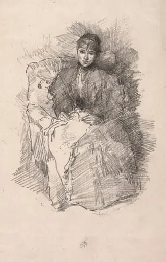 Needlework, by James McNeill Whistler