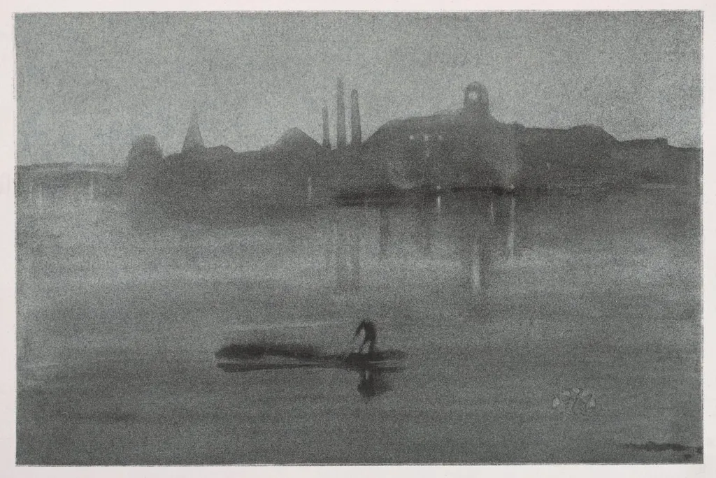 Nocturne, by James McNeill Whistler, 1878