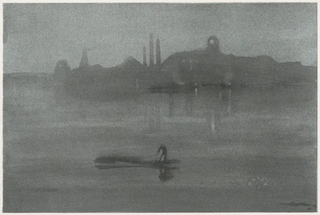 Nocturne, by James McNeill Whistler, 1878