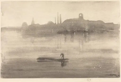 Nocturne, by James McNeill Whistler