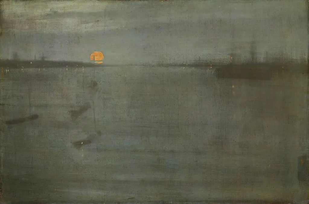 Nocturne: Blue and Gold—Southampton Water, by James McNeill Whistler
