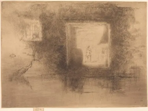 Nocturne: Furnace, by James McNeill Whistler