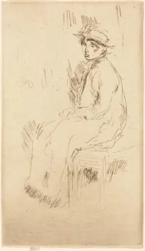 Nora Quinn, by James McNeill Whistler
