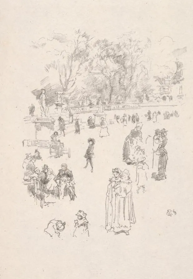 Nursemaids, by James McNeill Whistler, 1894