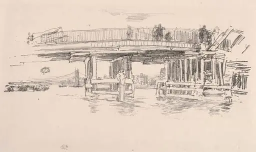Old Battersea Bridge, by James McNeill Whistler