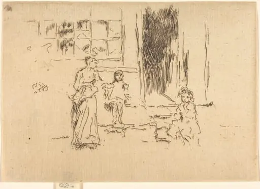 Petticoat Lane, by James McNeill Whistler