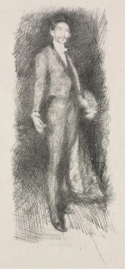 Portrait of Count Robert de Montesquiou, by James McNeill Whistler, 1894