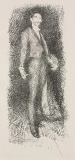 Portrait of Count Robert de Montesquiou, by James McNeill Whistler
