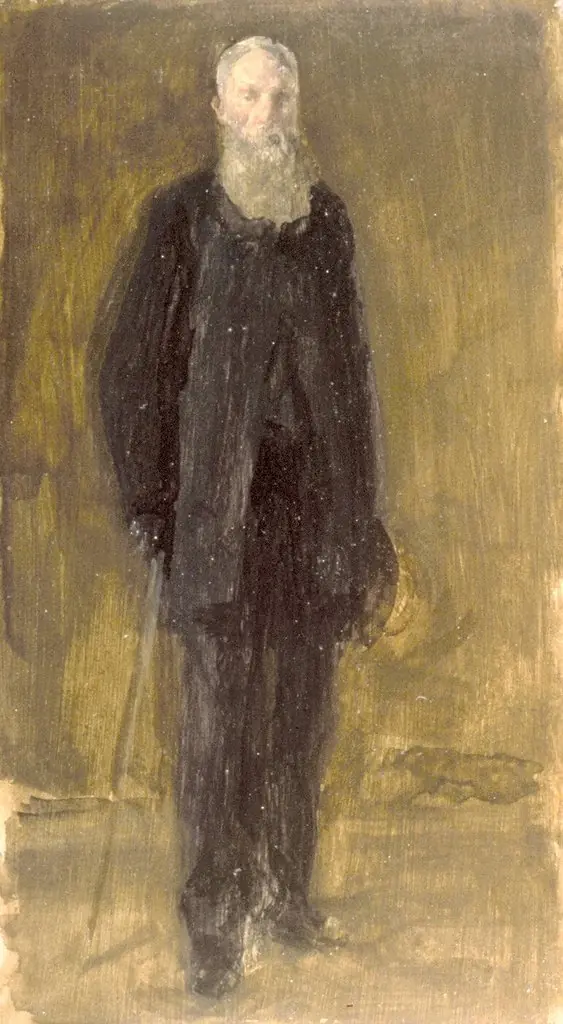 Portrait of George A. Lucas, by James McNeill Whistler
