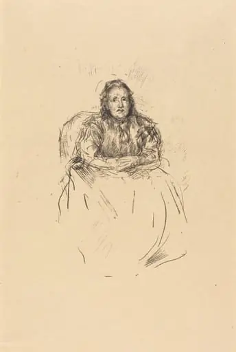 Portrait Study: Mrs. Philip, by James McNeill Whistler