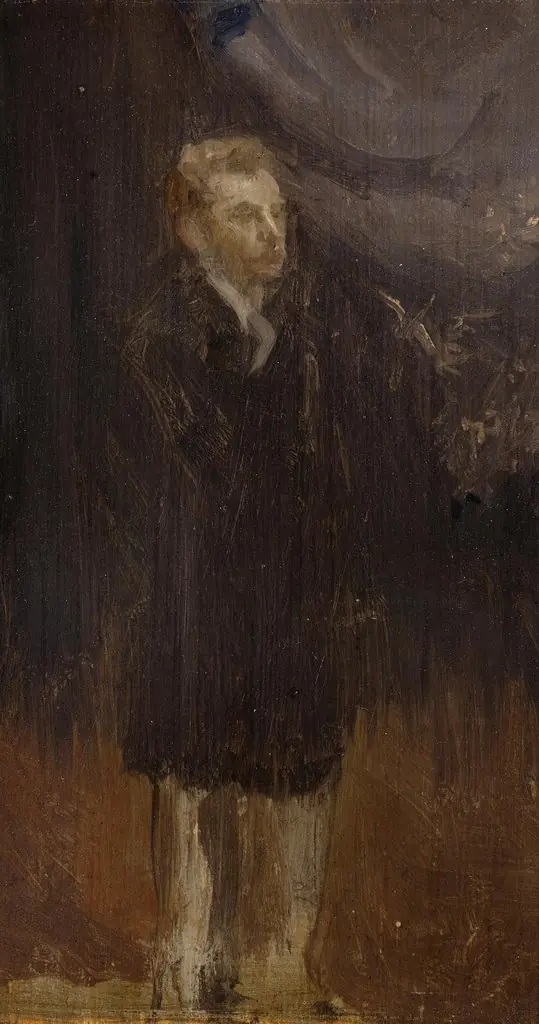 Portrait Study of a Man, by James McNeill Whistler