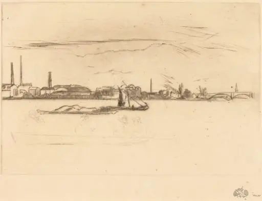 Price's Candle-Works, by James McNeill Whistler