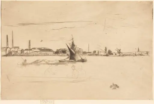 Price's Candle-Works, by James McNeill Whistler