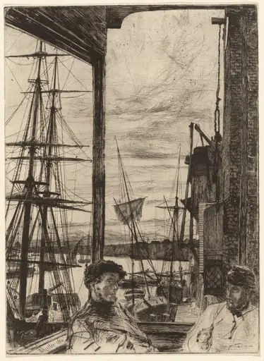 Rotherhithe, by James McNeill Whistler