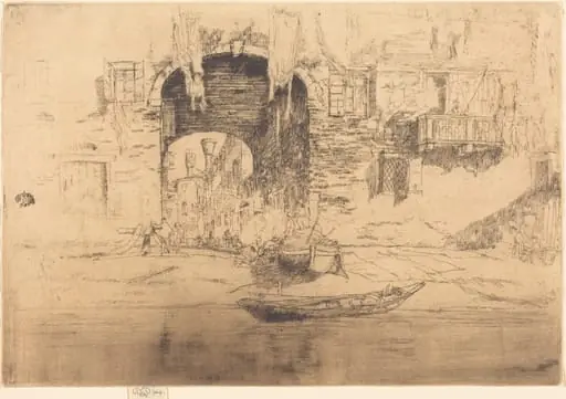 San Biagio, by James McNeill Whistler