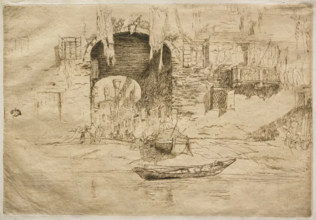 San Biagio, by James McNeill Whistler, 1880