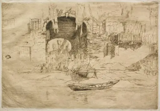 San Biagio, by James McNeill Whistler