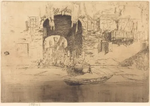San Biagio, by James McNeill Whistler