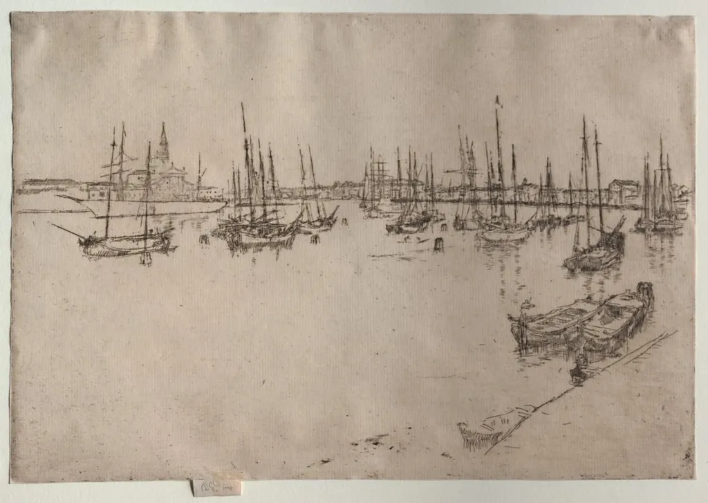 San Giorgio, Venice, by James McNeill Whistler, 1886