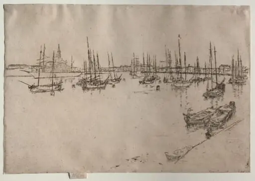 San Giorgio, Venice, by James McNeill Whistler