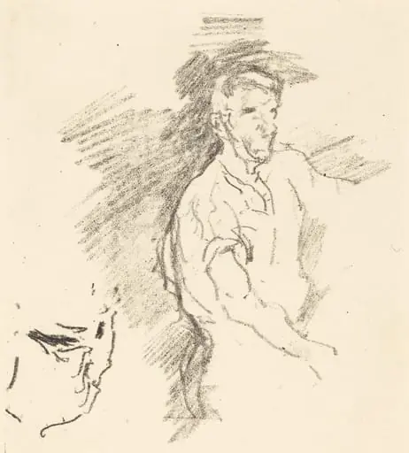 Sketch of a Blacksmith, by James McNeill Whistler