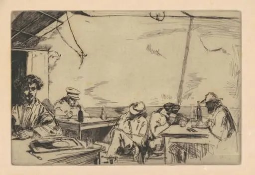 Soupe à Trois Sous, by James McNeill Whistler