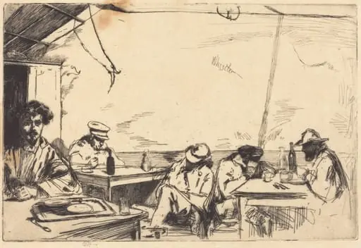 Soupe à Trois Sous (Soup for three sous [pennies]), by James McNeill Whistler