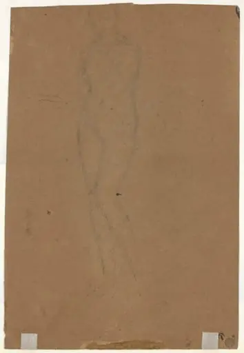 Standing Figure [verso], by James McNeill Whistler