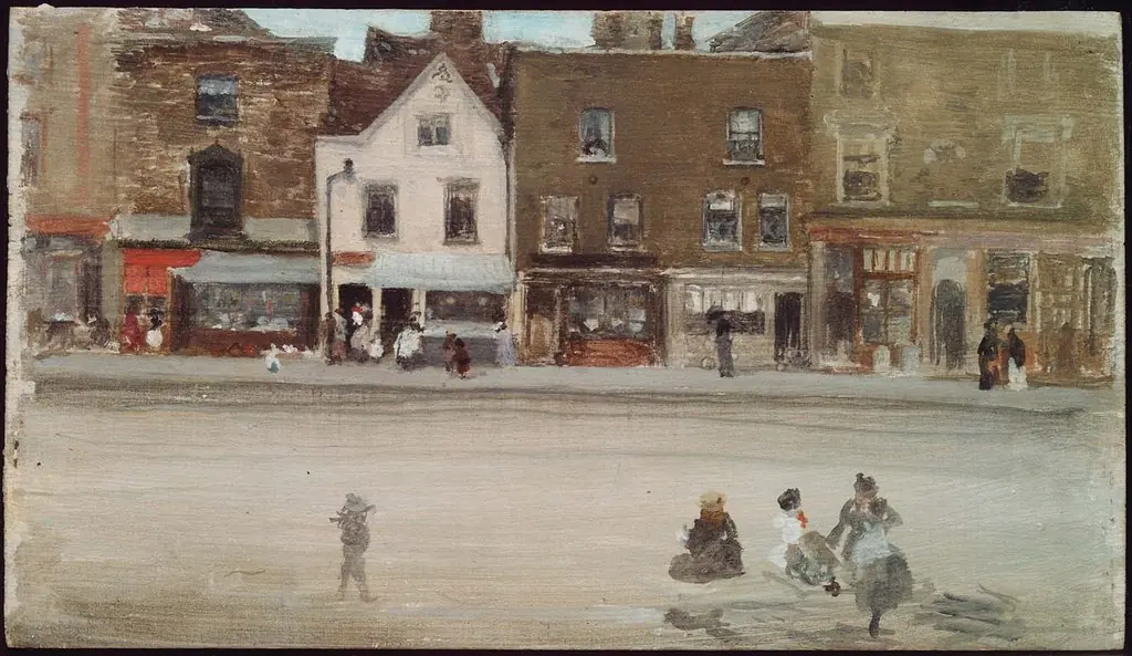 Street in Old Chelsea, by James McNeill Whistler