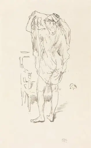 Study, by James McNeill Whistler