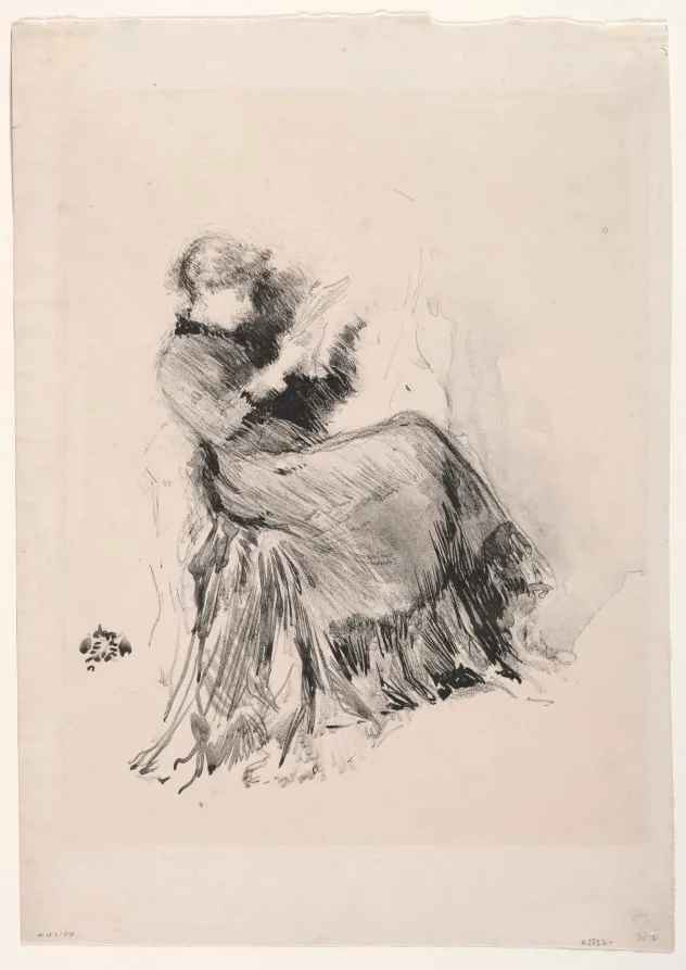 Study, by James McNeill Whistler, 1878