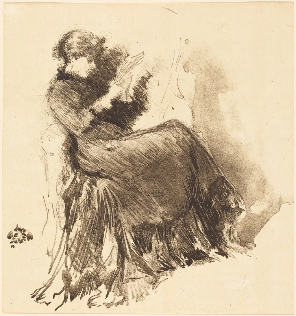 Study, by James McNeill Whistler, 1878