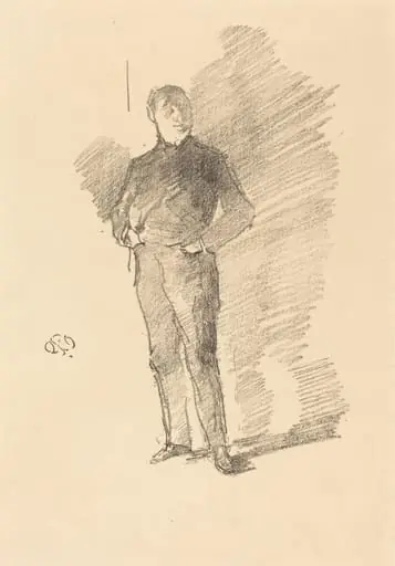 Study No. 2: Mr. Thomas Way, by James McNeill Whistler