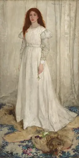 Symphony in White, No. 1: The White Girl, by James McNeill Whistler