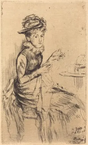 Tatting, by James McNeill Whistler